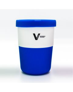 To Go koffiebeker Vlerick blauw